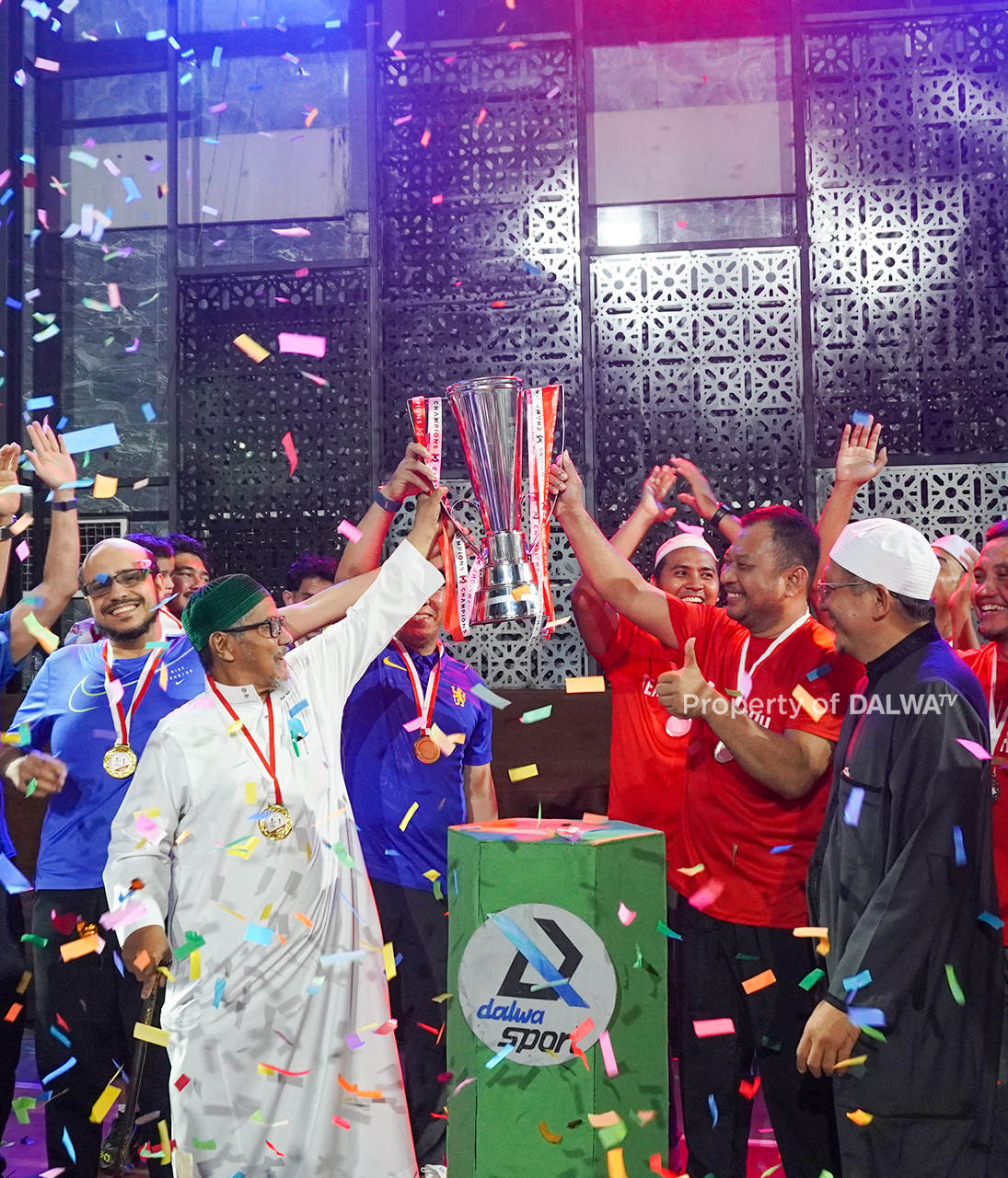 Sengit! Banjir Gol Warnai Laga Ahlul Bait FC vs Tim Khidmah di Stadion Baharun